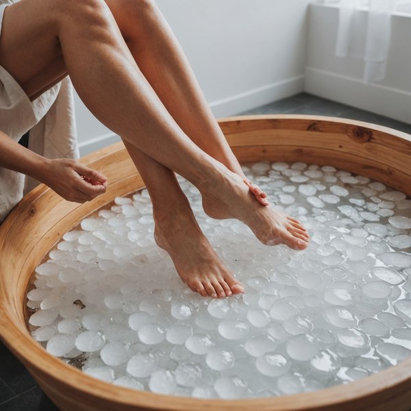 Quels sont les avantages des bains de pieds au sel d'Epsom pour la détente et la revitalisation ?